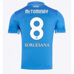 SSC Napoli Scott McTominay #8 Domácí Dres 2024-25 Krátký Rukáv